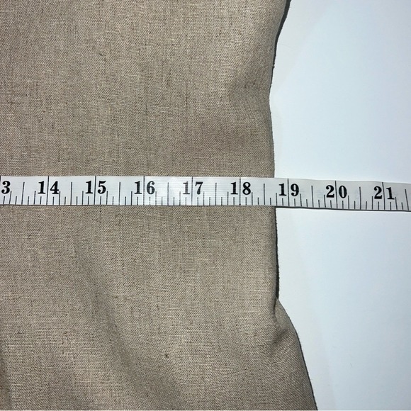 Vintage Betsy's Things Linen Dress Womens 80s 90s Pearl Buttons Lined sz 14 - Picture 14 of 15